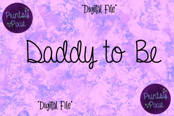 Announcing Daddy to Be: A Joyful Moment