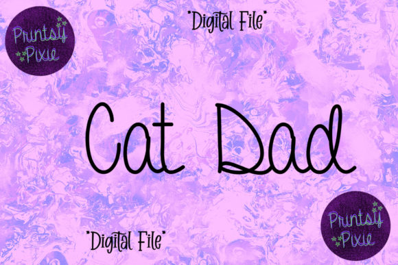 Become a Proud Cat Dad with This Unique Design