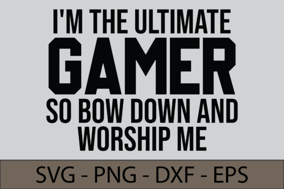 Become the Ultimate Gamer with This Stylish T-shirt SVG