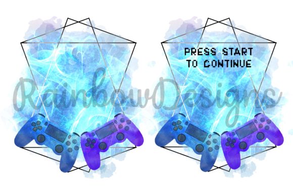 Enhance Your Gaming Gear with the Unique Gaming Controller Blue Purple Frame