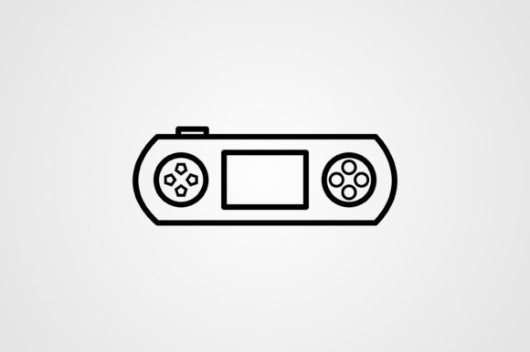 Explore the Versatile Gaming Console Line Icon