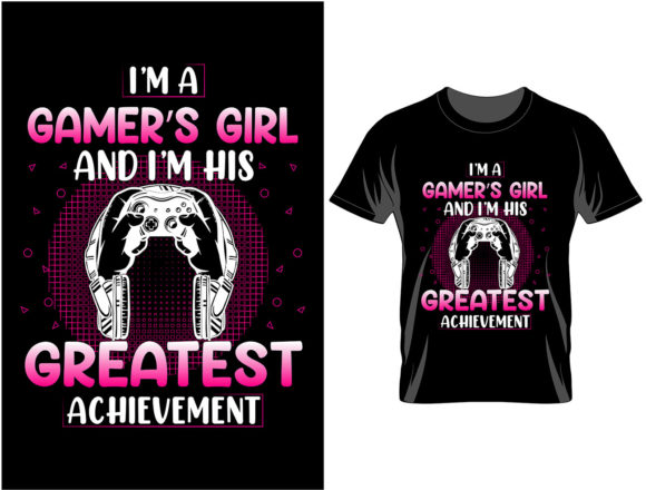 Gaming Typography T Shirt Design 8: Elevate Your Gaming Style