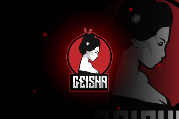 Geisha Logo E-Sport Gaming: A Unique and Customizable Mascot for Your Team