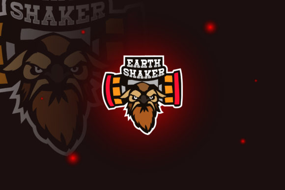 Introducing Earth Shaker - Mascot Esport Logo