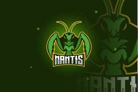 Introducing Mantis - Mascot Esport Logo: A Versatile and Editable Design for Your Gaming Brand