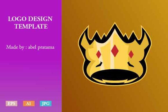Mastering the Crown ESport Gaming Logo Template for Your Team