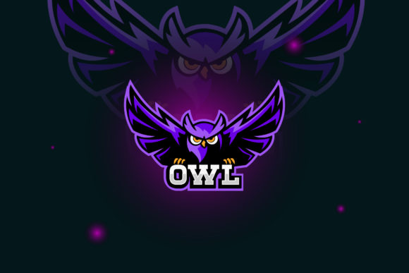 Owl Logo E-Sport Gaming: A Versatile and Customizable Branding Solution