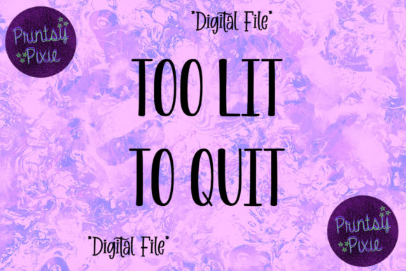 Too Lit to Quit: A Creative and Versatile Design for Your Projects