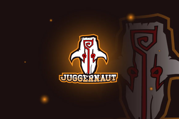 Unleashing the Power of Juggernaut Logo E-Sport Gaming